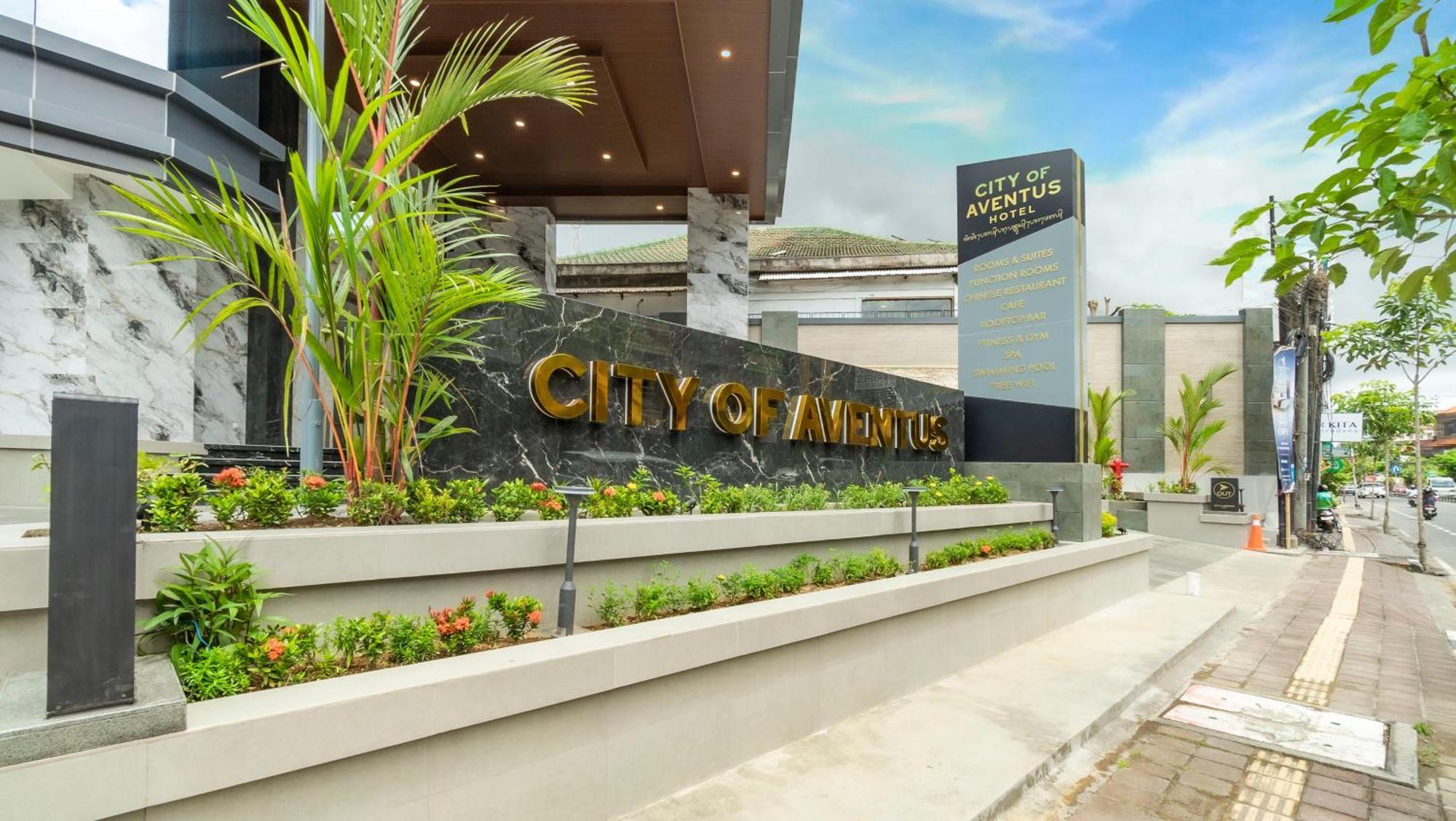 City Of Aventus Hotel - Denpasar Esterno foto